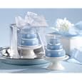"Icing on the Cake? Winter Wedding-Cake Candle (Set of 4) Favors
