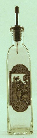 WINE & Cheese OIL BOTTLE cruet kitchen home decor