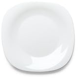 Bormioli Rocco Parma Dessert Plates, Set of 6, White