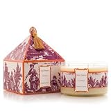 3 Wick Pagoda Candle 70+ Hour Burn Time, Cannelle Cinnamon Seda France