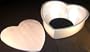 Fat Daddio's Anodized Aluminum Heart Cake Pan, 8 Inch x 3 Inch