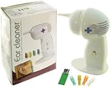 Great Ideas Electronic Ear Cleaner - Battery Powered Electric Ear Wax Remover For Removal Of Earwax Kitchen & Housewares