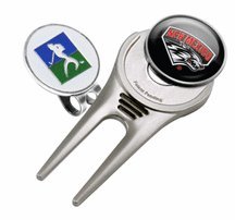 New Mexico Lobos Divot Tool Hat Clip With Golf Ball Marker Of 2)