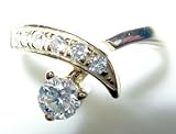 14 karat gold toe ring