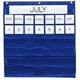 Pacon Monthly Calendar Pocket Chart, 25