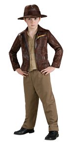 Childrens Toyshop  Toys : Indiana Jones Deluxe Costume age 8-10 with Hat & Whip