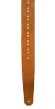 Planet Waves 2.5 Vented Leather Guitar Strap - Honey Suede Apache