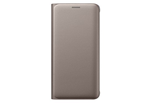 Samsung Galaxy S6 Edge Plus Case Wallet Cover Folio - Gold