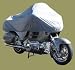 Deluxe Motorcycle Half Cover-75l, Fits Honda Goldwing, large cruiser, touring bike, soft Lining, Seam-sealed.