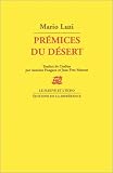 Prémices du désert, suivi de Honneur du vrai : poèmes