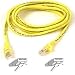 Belkin Cat5e FastCAT Snagless UTP Patch Cable (Yellow) 0.5m