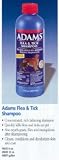 Adams Flea and Tick Shampoo, 12 oz.