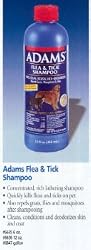 Adams Flea & Tick Shampoo, 6 oz