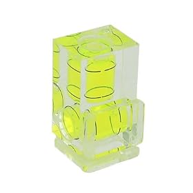 2-Way Shoe Mount Bubble Level - 2 Axis by HDE