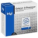 Intel Celeron D 2.93GHz Prozessor FSB533 256KB S775 EM64T mit Kühler