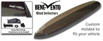 Sunroof Wind Deflector for 1994-97 HONDA ACCORD Clip-On