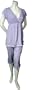 Baby Rib Capri Set - Nursing Night Gown