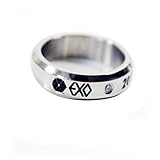 K-pop EXO Titanium Tail Ring