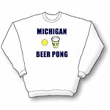 Michigan Beer Pong Sweatshirt