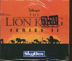 Disney The Lion King Series 2 Unopened Pack of Trading Cards (8 cards per pack) - Look for Thermography Cards, Popup cards, and Foil Border Art Cards Randomly inserted into packs