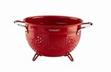 Typhoon Medium Colander, Buick Red