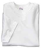 NEW Hanes Beefy-T - Born To Be Worn 100% Cotton T-Shirt White-M