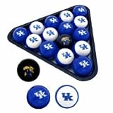 Frenzy Sports Kentucky Wildcats Officially Licensed Billiard Balls Set