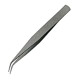 アネックス(ANEX) ステンレスピンセット フッ素加工AAタイプ 125mm先曲 No.143