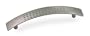 Laurey 59140 Cabinet Hardware 96MM Pull, Geo Design, Flat Pewter