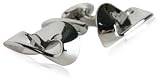 Infinity Rhodium Silver Cufflinks