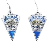 Jacksonville Jaguars Dangle Earrings - NFL Football Fan Shop Sports Team Merchandise