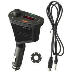 Plug-And-Play BluetoothAe Hands-Free FM Transmitter Speakerphone