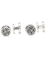ROTENIER "Novelty" Sterling Silver Circle and Square Studs