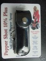 1/2 oz - Pepper Spray 10%, w/Leatherette Holster.