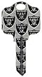 Oakland Raiders Kwikset KW1 House Key
