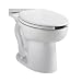 American Standard Cadet Right Height Elongated 16 1/8-Inch High Toilet Bowl with 4 Bolt Caps and 2 Floor Screws