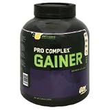 Pro Complex Gainer-Optimum Nutrition High Protein Lean Mass Gainer, 5.08lb Vanilla Custard