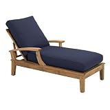 Ventura Outdoor Chaise Lounge Chair with Cushion - Frontgate - Patio Furniture