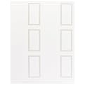 Pearl Border White Place Cards