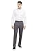 Kenneth Cole Reaction Mens Textured Stria Flat Front Pant, Grey, 34x32