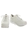 Volatile Expulsion White Rhinestone Sneakers