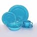 Fiesta 20-Piece, Service for 4 Dinnerware Set, Peacock
