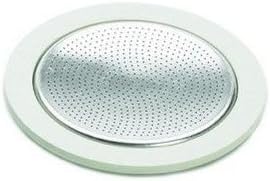 BIALETTI MOKA EXPRESS 3 Gaskets &amp; Filter Plate Replacement Set 1 Cup NIP