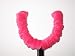 Axe Hugger in Scrunchy Velvet for Standard Stand in Pink�