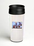 16 oz. Double Wall Insulated Tumbler with skating - Paper Insert