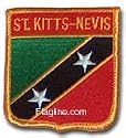 St. Kitts and Nevis - Country Shield Patches