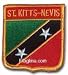 St. Kitts and Nevis - Country Shield Patches