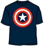 : Captain America Marvel Comic Superhero Adult T-shirt