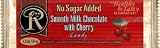 Box of 12 No Sugar Added Milk Chocolate with Cherry Bars - Low Carb Chocolate From Ross Chocolates