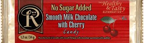 Box of 12 No Sugar Added Milk Chocolate with Cherry Bars - Low Carb Chocolate From Ross... by Ross Chocolate - Low Carb Chocolates